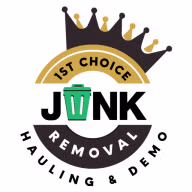 1st Choice Junk Removal logo