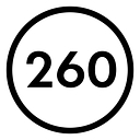 260 Sample Sale logo