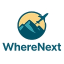 WhereNext logo