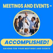 Meetings and Events - Accomplished! logo