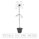 Petals To The Metal Florist logo
