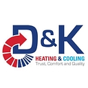 D & K Heating logo