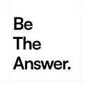 Be The Answer logo