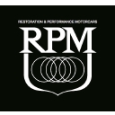 RPM (Restoration & Performance Motorcars) logo