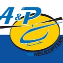 A&P Helicopters logo