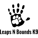 Leaps N Bounds K9 logo