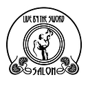 Live By The Sword Salon logo