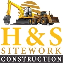 H&S Sitework Construction logo