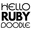 Hello Ruby Doodle logo
