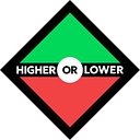Higher or Lower Game logo