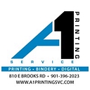 A-1 Printing Service logo