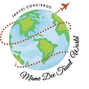 Mame Dee Travel World logo