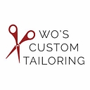 Wo's Custom Tailoring logo