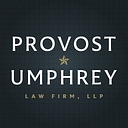 Provost Umphrey Law Firm logo