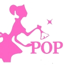 Pop-Ins Maid Service logo