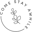 Amanda Vernaci | Come Stay Awhile logo
