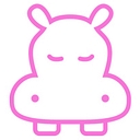 Pink Hippo Skincare logo