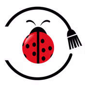Ladybug Cleaning Co. logo