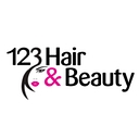 123 Hair and Beauty logo