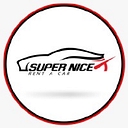 Super Nice Rent a Car logo