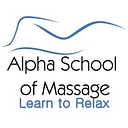 Alpha School of Massage logo