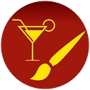 Paint and Sip Live logo