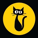 Black Cat LES logo