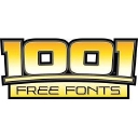 1001 Free Fonts logo