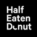 Half Eaten Donut logo