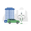 Universal EV Charging logo