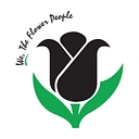 Black Tulip Flowers logo
