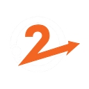 Point 2 Running Company logo
