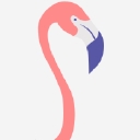 The Flamingo Hiker logo