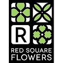 Red Square Flowers logo