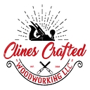 Clines Crafted Woodworking logo
