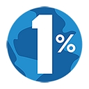 1% for the Planet logo