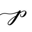 Pieces Calligraphy logo