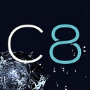 Carbon8 Water logo