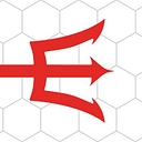Red Trident logo