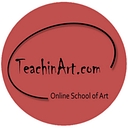 TeachinArt logo