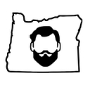 Bearded Oregon logo