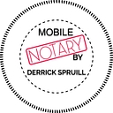 Mobile Notary by Derrick Spruill logo