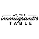 At the Immigrant's Table logo