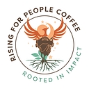 Rising For People Coffee Co. logo