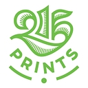 215 Prints logo