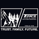 Tom's Body and Paint logo
