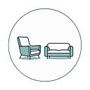 The Furniture Reviewers logo