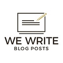 We Write Blog Posts logo