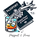 Passport and Pours logo