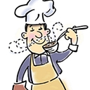 The Reluctant Gourmet logo